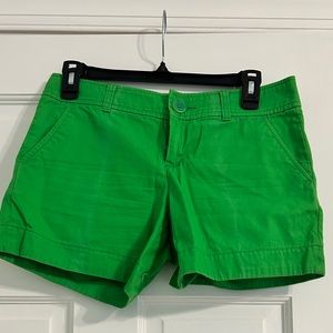 Lilly Pulitzer Kelly Green Shorts Size 2